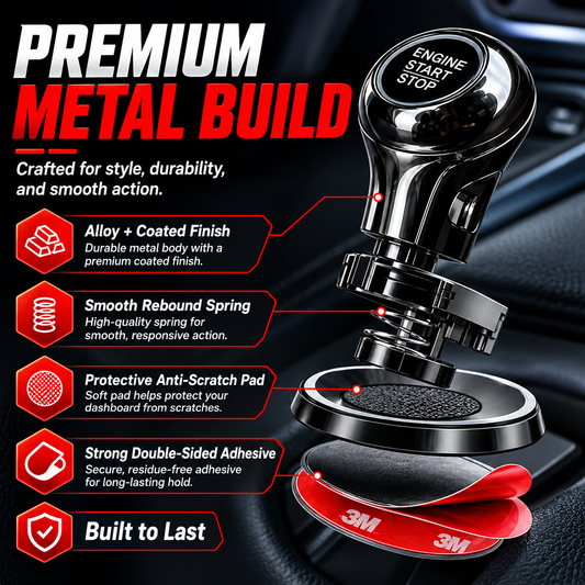 Car One Button Start Lever