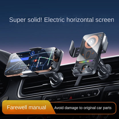 2-in-1 Smart Wireless Car Phone Mount