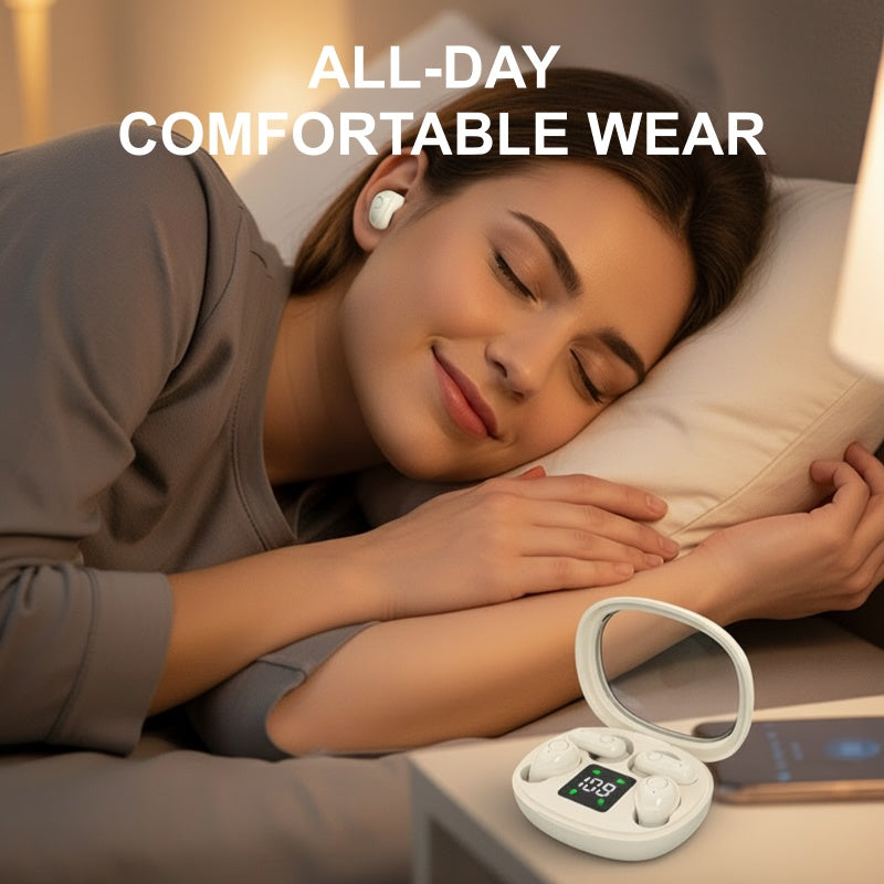 Dual Earbuds with LED Case